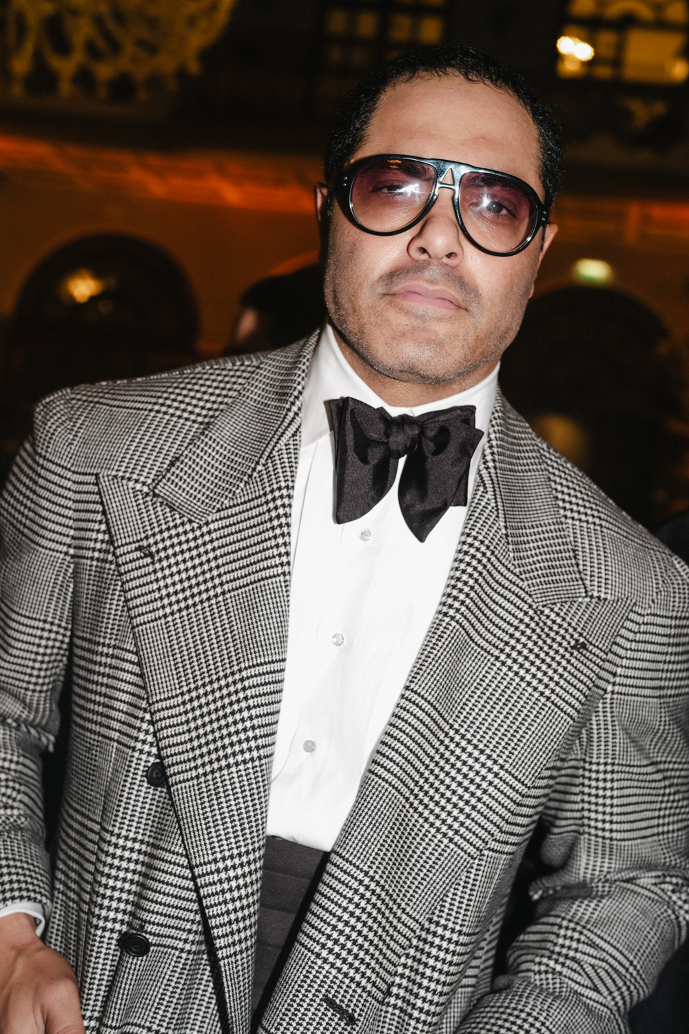 Angel Ramos wearing the Angel bow tie